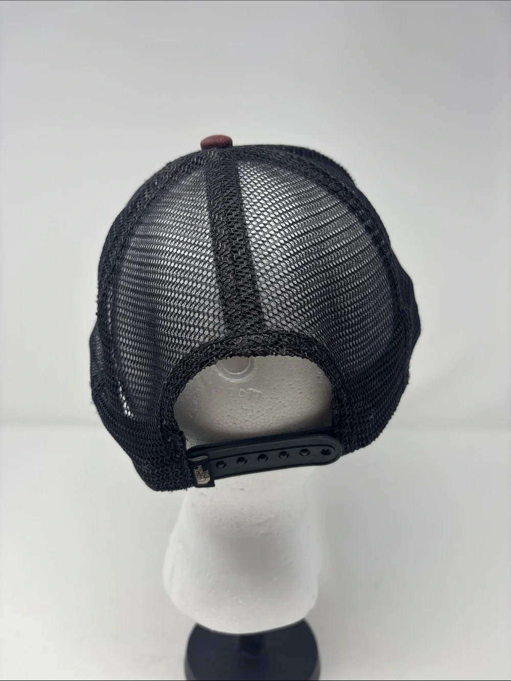 The North Face Maroon and Brown Patch Trucker Hat